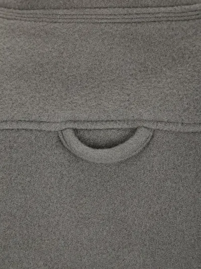 Rier Gray Fleece City Vest In Castelrock Fleece