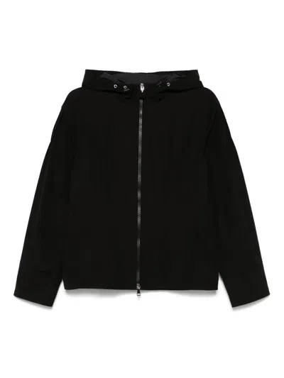 Moncler Logo Jacket In Black