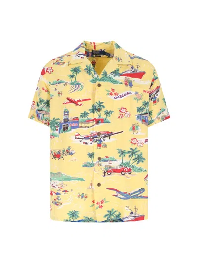 Polo Ralph Lauren Polo À Motif In Yellow