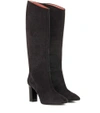 ACNE STUDIOS ALY SUEDE KNEE-HIGH BOOTS,P00190636-2