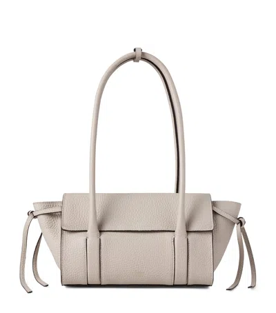 Mulberry Mini Leather Soft Bayswater Shoulder Bag In White