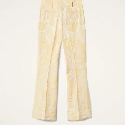 La Doublej Hendrix Pants In Iris Yellow