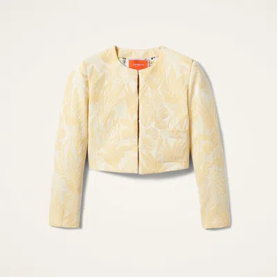 La Doublej Bijoux Jacket In Iris Yellow