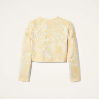 La Doublej Bijoux Jacket In Iris Yellow