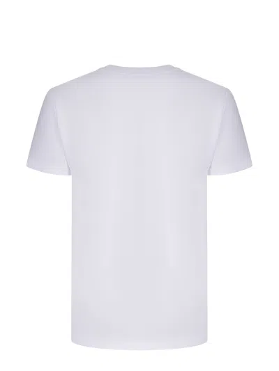 Max Mara Acacia Logo Pocket Jersey T-shirt In White