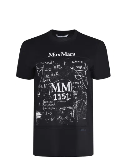 Max Mara Woman Black T-shirts & Tank Tops