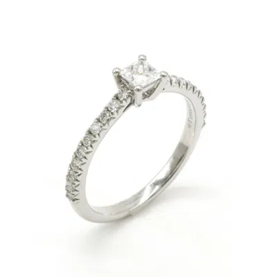 Pre-owned Tiffany & Co Platinum 950 Engagement Ring () In Multi