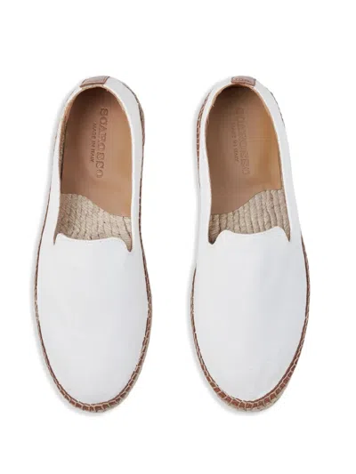 Scarosso Round Toe Business Casual Shoes In Black
