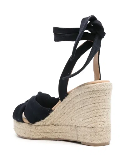 Manebi 100mm Hamptons Espadrilles In Blue