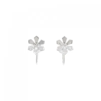 Pre-owned Mikimoto Gold (18k) Clip Earrings () In Multi