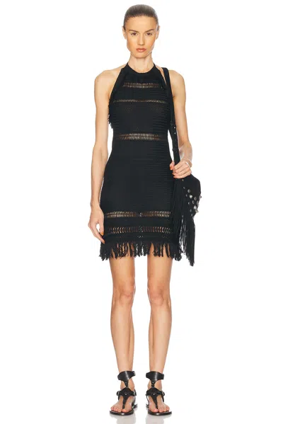 Isabel Marant Étoile Knitted Dress In Black
