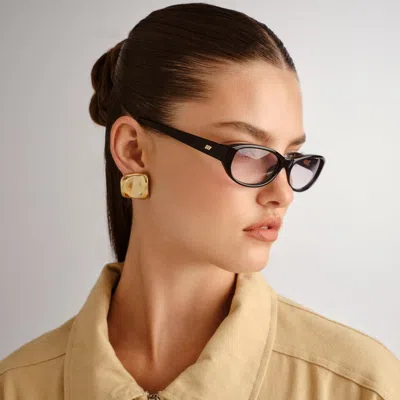 Le Specs Dont Cha Sunglasses In Black