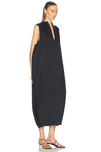 Khaite Blanche Dress In Black