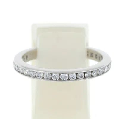 Pre-owned Tiffany & Co Platinum 950 Band Ring () In Multi