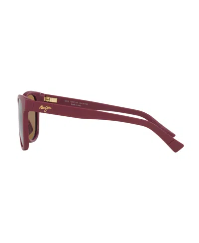 Maui Jim Kioppa 54mm Polarizedplus2® Cat Eye Sunglasses In Purple Pink