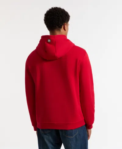 Ecko Unltd Edge Hoodie In True Red