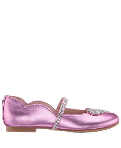 Nina Little Girls Diaz Ballet Flats In Pink