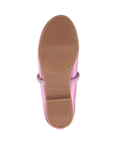 Nina Little Girls Diaz Ballet Flats In Pink