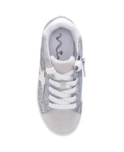 Nina Toddler Girls Koryana Low Top Sneakers In Silver