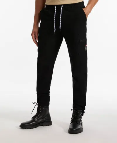 Ecko Unltd Left Sides Cargo Jogger In Black