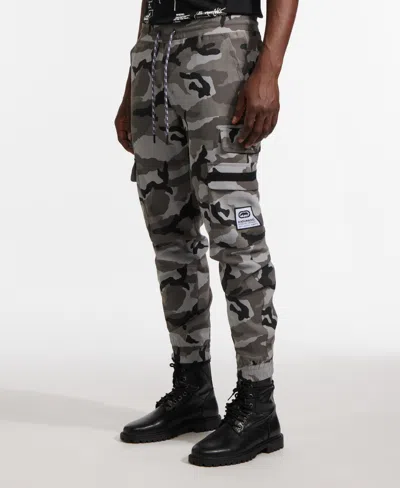 Ecko Unltd Several Steps Cargo Jogger In Street Camo