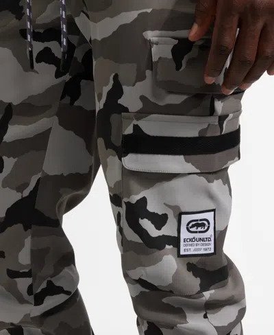 Ecko Unltd Several Steps Cargo Jogger In Street Camo