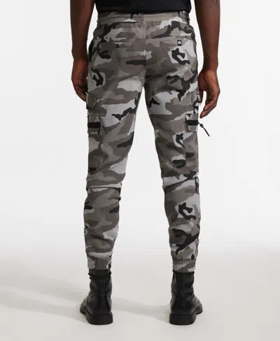 Ecko Unltd Several Steps Cargo Jogger In Street Camo