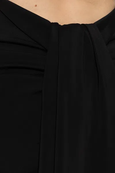 Jacquemus Floor-length Viscose Blend Skirt In Black