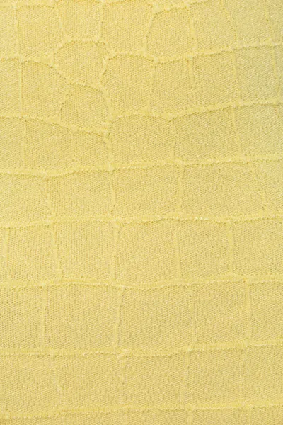 Jacquemus Crocodile Embossed Fitted Mini Dress In Yellow