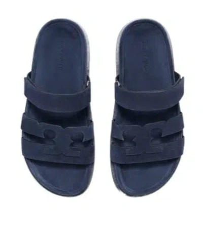 Tory Burch Ines Sport Slides In Blue