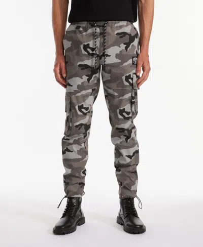 Ecko Unltd Toggle Pouch Cargo Jogger In Street Camo