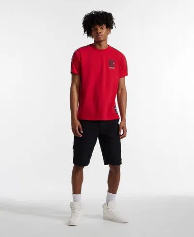 Ecko Unltd . Keep Tabs On Belted Cargo Short In Black