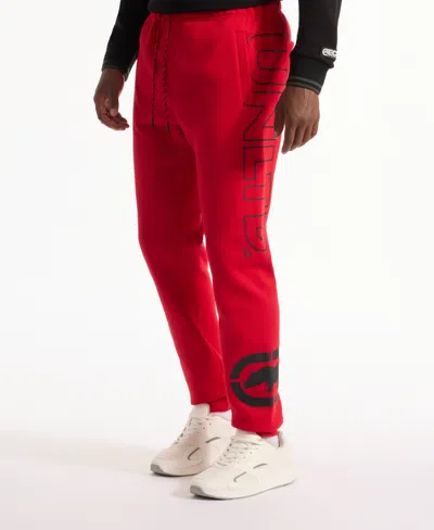 Ecko Unltd Left To Right Jogger In True Red
