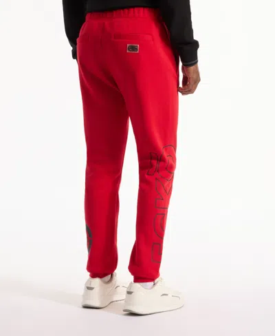 Ecko Unltd Left To Right Jogger In True Red