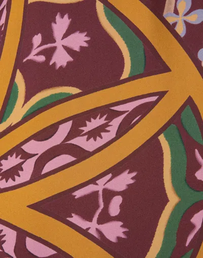 La Doublej Wrap Design Skirt In Yellow