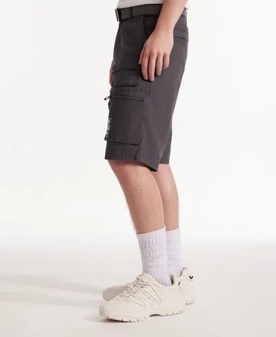 Ecko Unltd Freshen Up Belted Cargo Short In Magnet