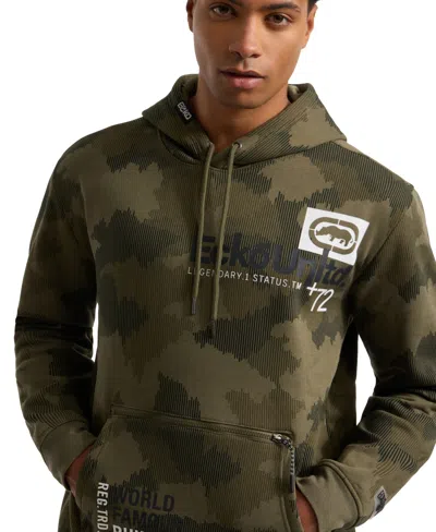 Ecko Unltd Equalizer Hoodie In Vetiver