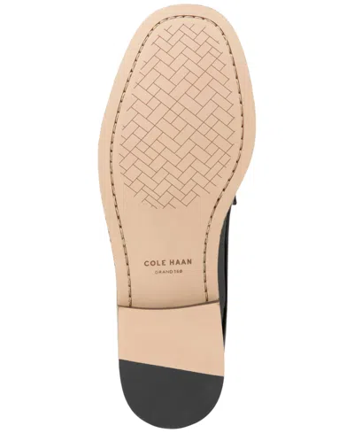 Cole Haan Women's Lana Lux Tassel Loafer Flats In Blck Box