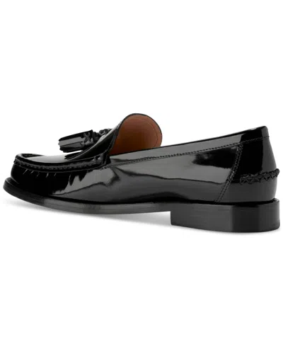 Cole Haan Women's Lana Lux Tassel Loafer Flats In Blck Box