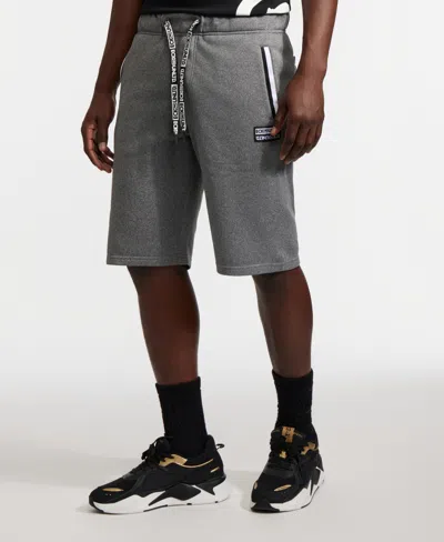 Ecko Unltd Men's Dynamic Fleece Shorts In Marled Gray