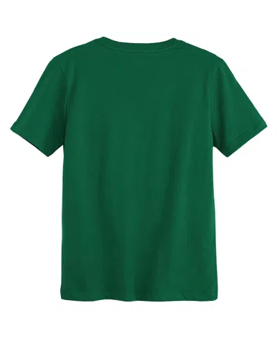 Outerstuff Preschool Kelly Green Philadelphia Eagles Super Bowl Lix Champions Retro Arch T-shirt In Kelly Green