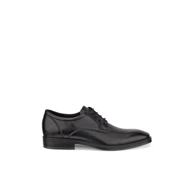Ecco Men's Metropole Milan Plain Toe Derby Shoe In Black
