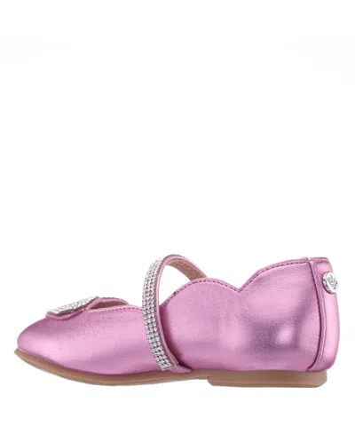 Nina Little Girls Diaz Ballet Flats In Pink
