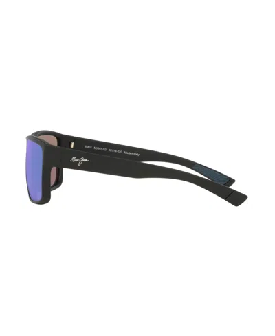 Maui Jim Men's Uila Polarized Sunglasses, Mj000785 In Black Matte