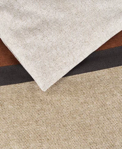 Boss Home Closeout!  By Hugo Boss Carlow Duvet Cover, King In Brown