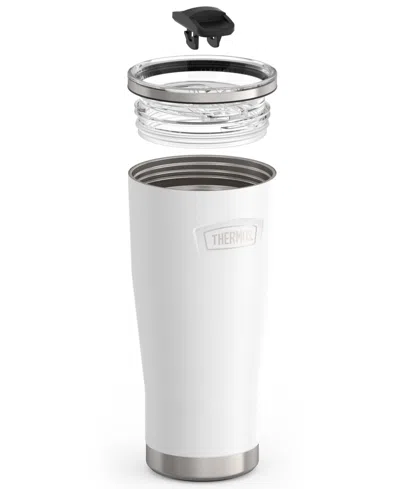 Thermos Icon Series 24 Oz. Tumbler With Slide Lock Lid In Snow White