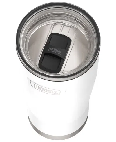 Thermos Icon Series 24 Oz. Tumbler With Slide Lock Lid In Snow White