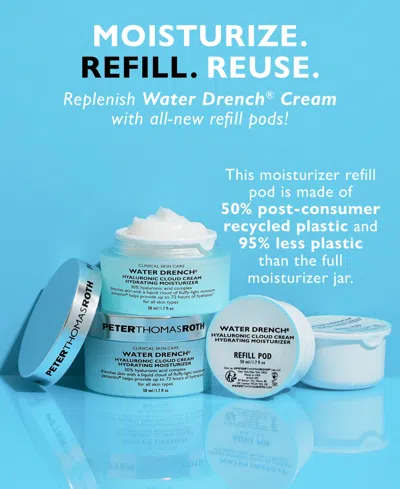 Peter Thomas Roth Water Drench Hyaluronic Cloud Cream Hydrating Moisturizer Refill Pod, 1.7 Oz. In No Color