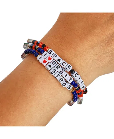 Foco Houston Astros Friendship Bracelet, Set Of 3 In No Color