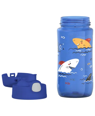 Thermos Funtainer 16 Oz. Hydration Bottle With Spout Lid In Sharks